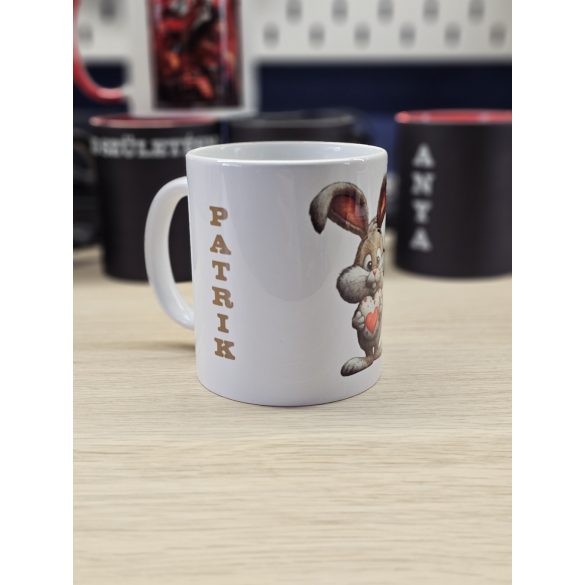 Húsvéti fiús bögre ajándékcsomag csokival