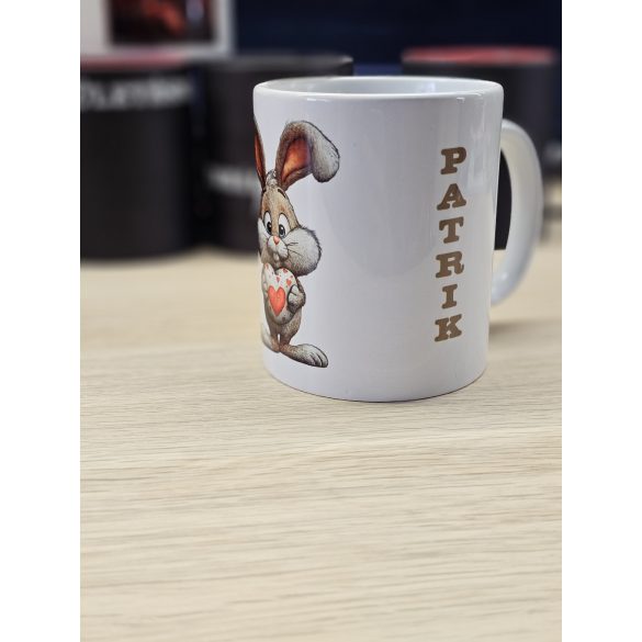 Húsvéti fiús bögre ajándékcsomag csokival