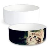 Kerámia macskatál Egyedi felírattal