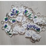 Kulcstartó mind a két oldalán nyomtatható